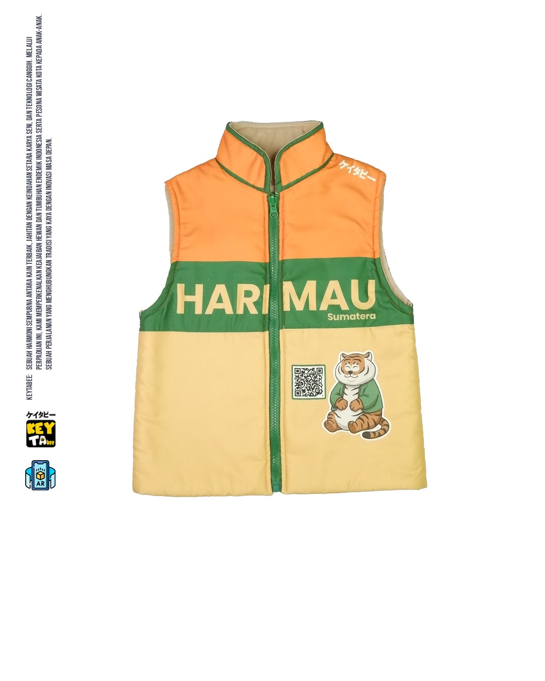 KEYTABEE | Vest Windproof Harimau Edition