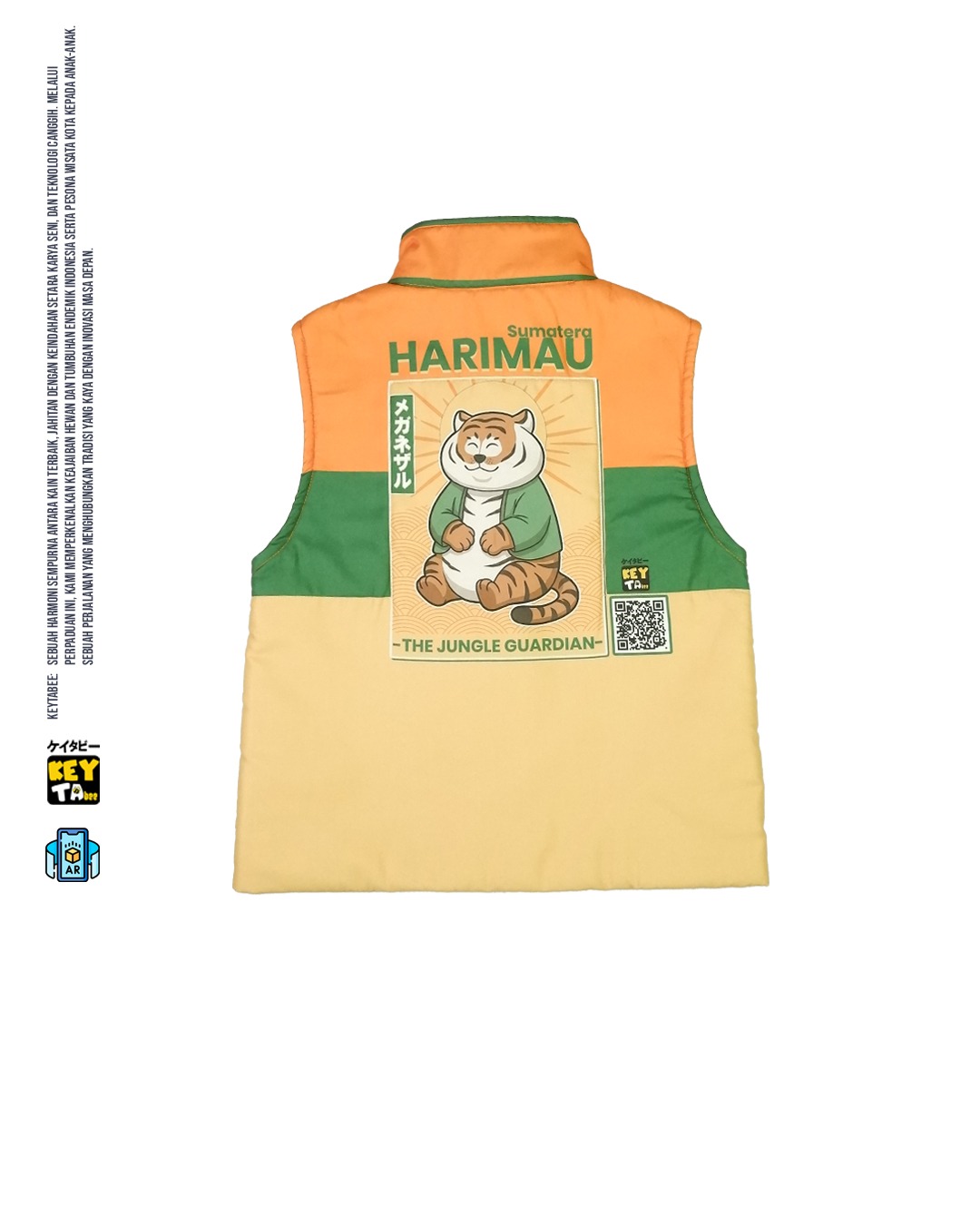 KEYTABEE | Vest Windproof Harimau Edition