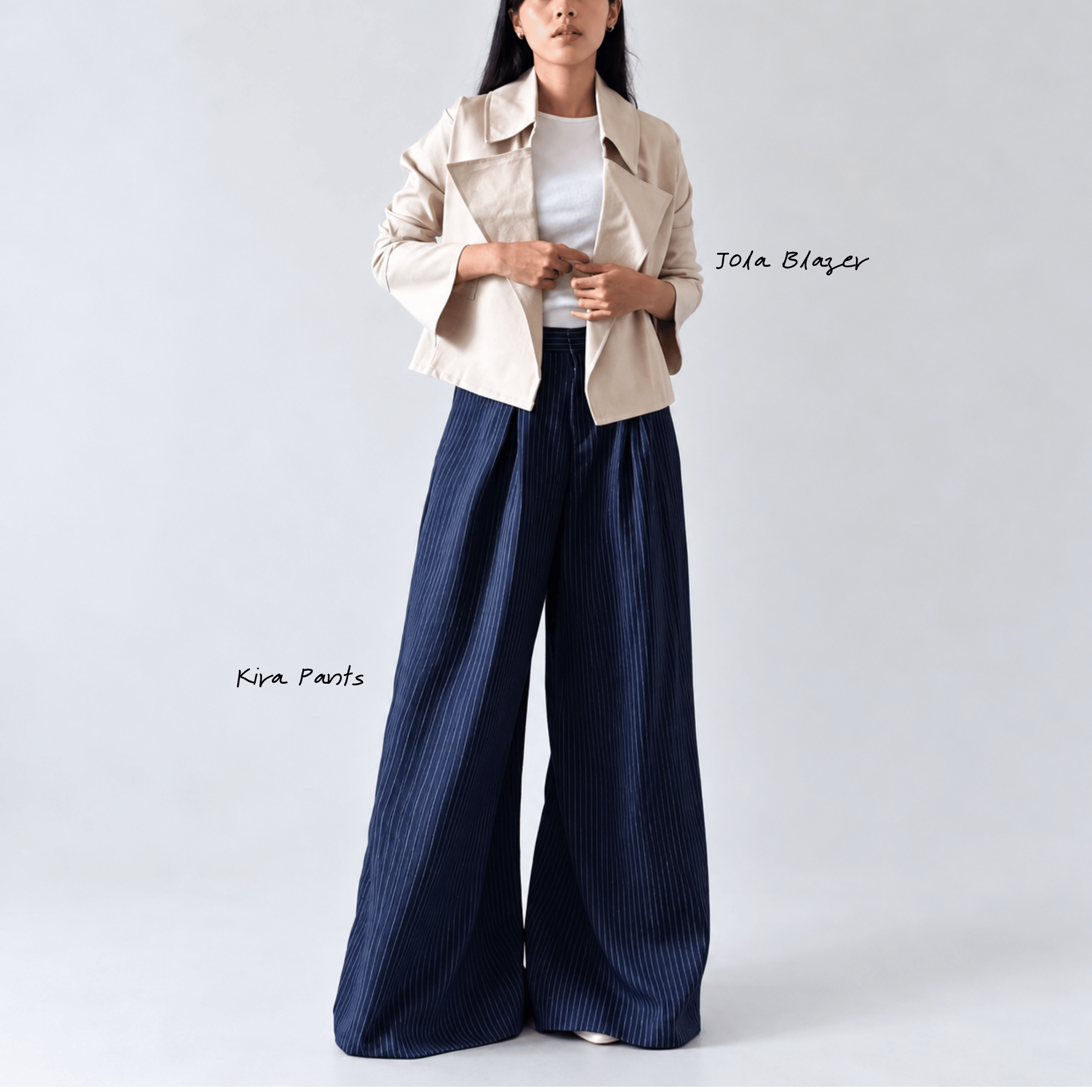TO.KART Kira Wide Leg Pants | Everyday Pants