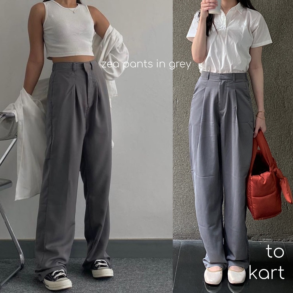 TO.KART Zea Trousers Pants | Everyday Pants Collection