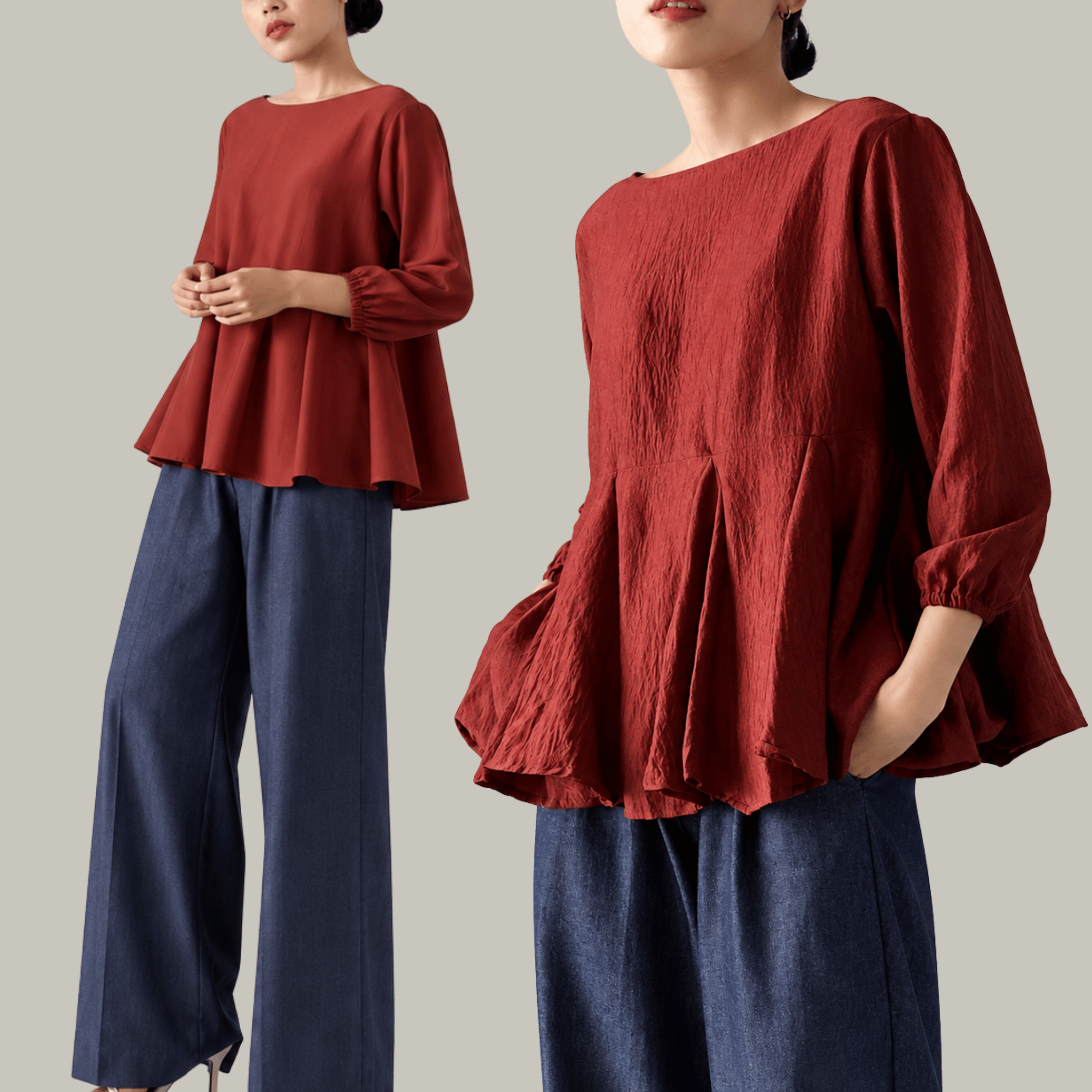 TO.KART Yuri Top | Flowy Collection
