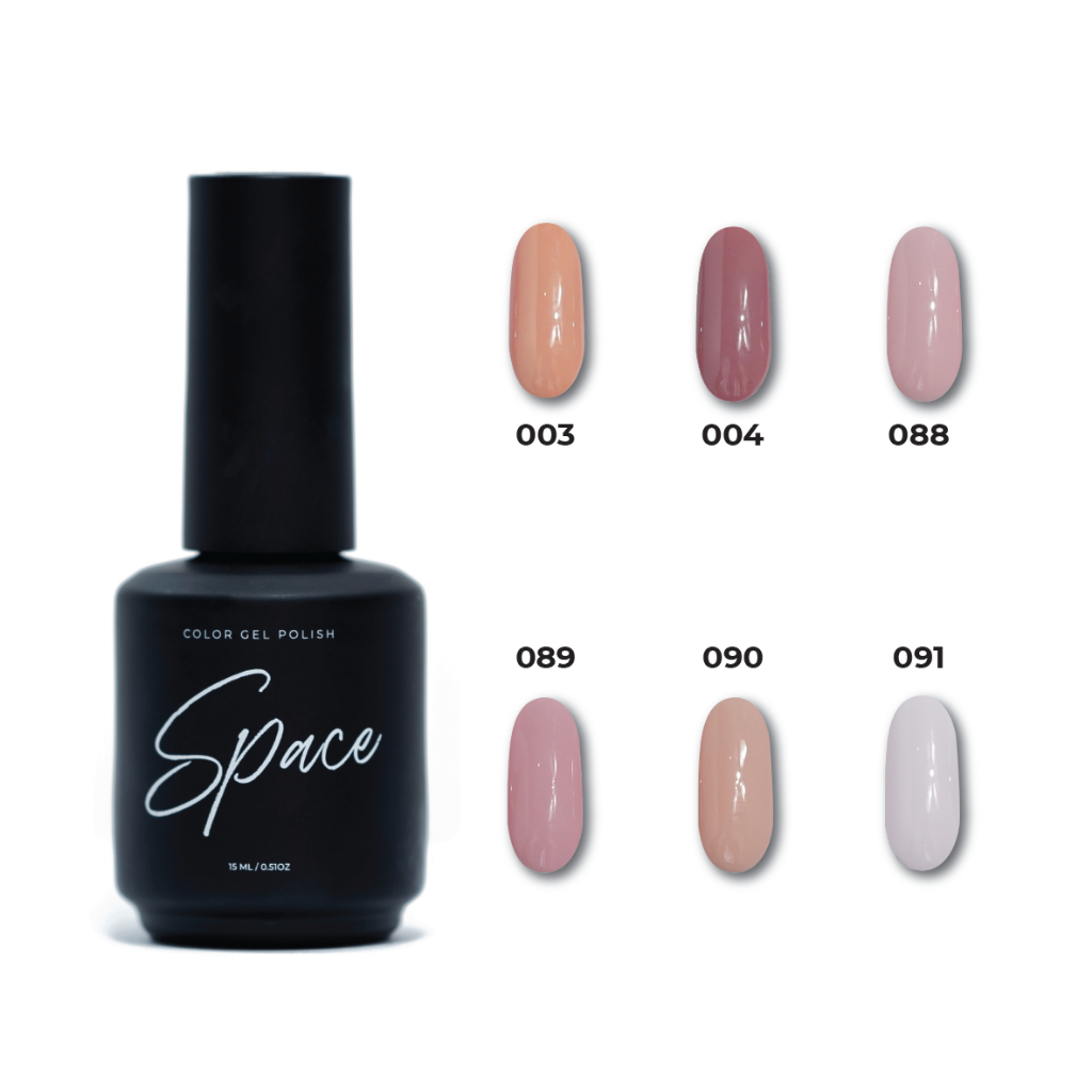 SPACE GEL Nude Color Polish