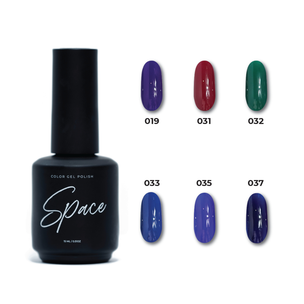 SPACE GEL Bold Color Polish
