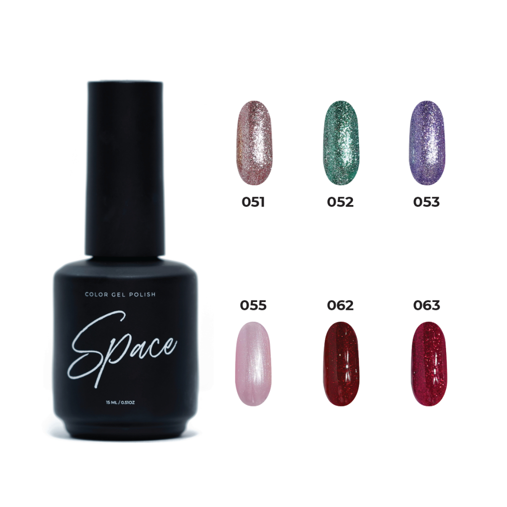 Space Gel - Glitter Color Polish