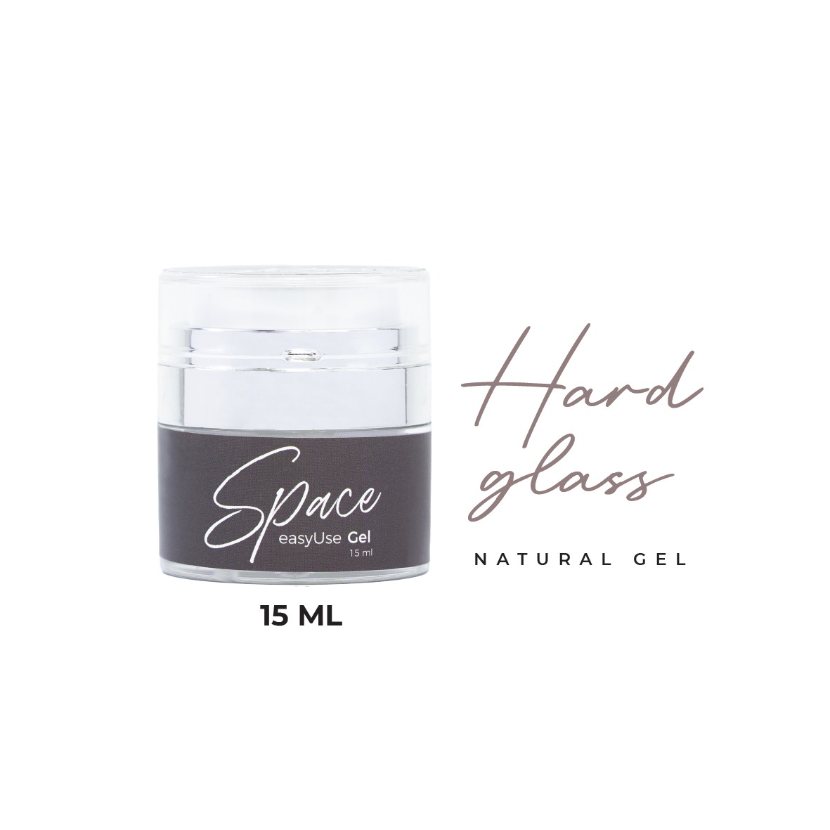 SPACE GEL Hard Glass Natural Gel