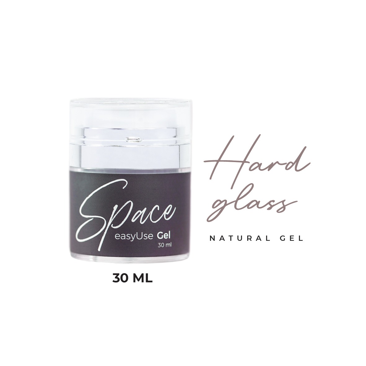 SPACE GEL Hard Glass Natural Gel