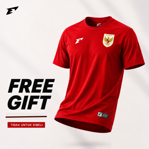 FREE GIFT CHEERS JERSEY RED (TIDAK UNTUK DI BELI)