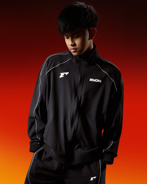 Image of [PRE-ORDER] Erspo X Byon Track Jacket Black