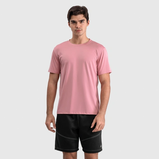 Image of Erspo T-Shirt Basic Active Tee Pink