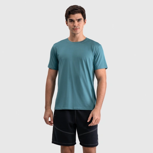 Image of Erspo T-Shirt Basic Active Tee Sage Green