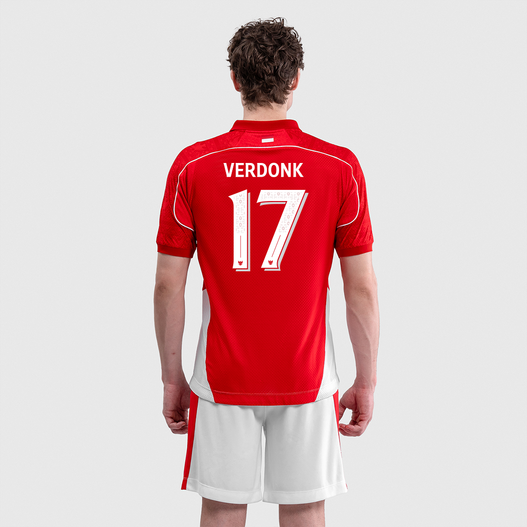 [PRE-ORDER] Erspo Timnas 2025 Jersey Player Issue Home SS Men Red + Player Nameset