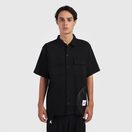 Image of Erspo X Darbotz 2025 Short Sleeve Shirt Neptune Black