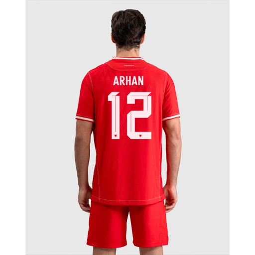 Erspo Timnas Jersey Player Issue Home Red + Nameset 2