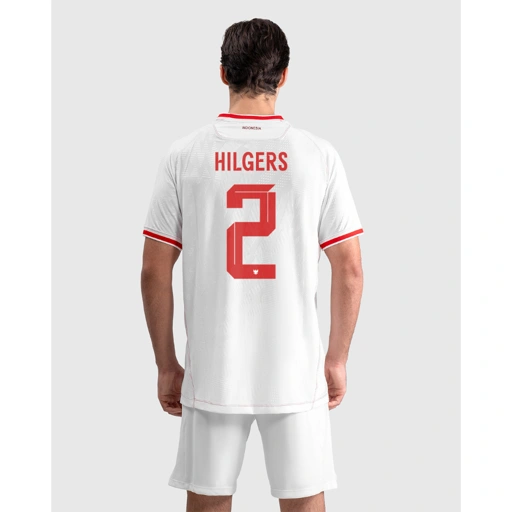 Erspo Timnas Jersey Replica Away White + Nameset 1