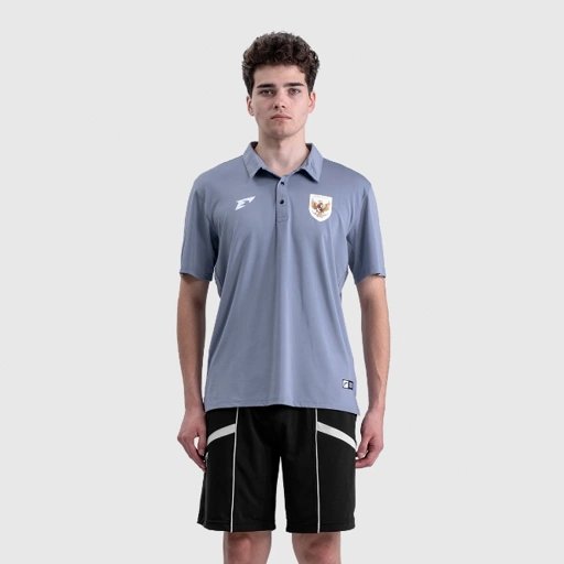 Image of Erspo Timnas 2025 Polo Short Sleeve Cool Breeze Grey