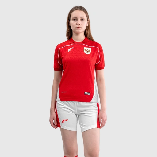 Image of Erspo Timnas 2025 Jersey Player Issue Home SS Women Red White