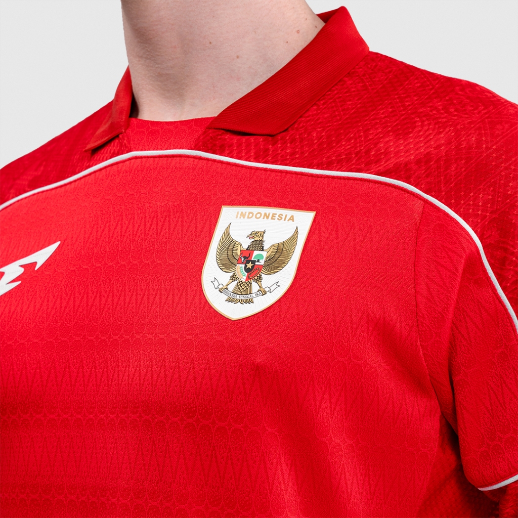 [GET 1 GIFT] Erspo Timnas 2025 Jersey Replica Home SS Men Red