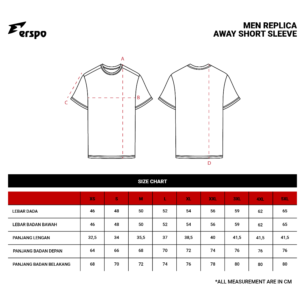 [GET 1 GIFT] Erspo Timnas 2025 Jersey Replica Away SS Men White
