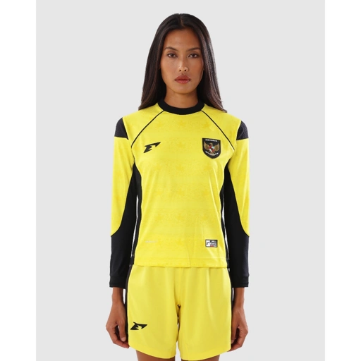 Image of Erspo Timnas 2025 Jersey Player Issue Goalkeeper Home LS Women Yellow