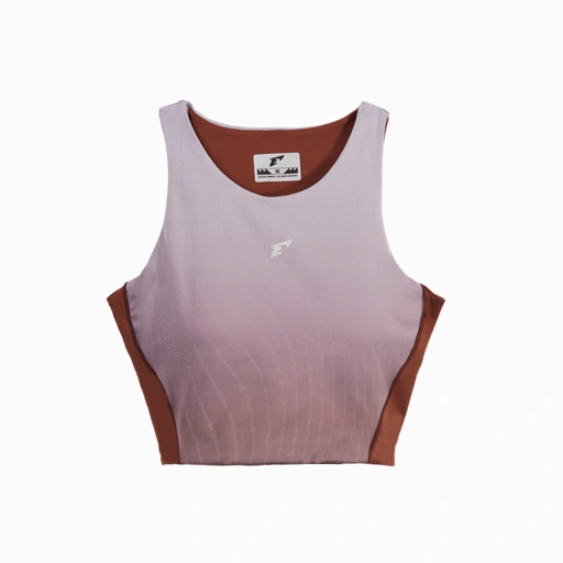 Image of Erspo Osa Cropped Singlet Grey
