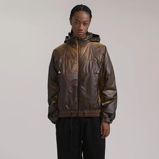 Image of [PRE-ORDER] Erspo X Byon Thermo Jacket Black To Yellow