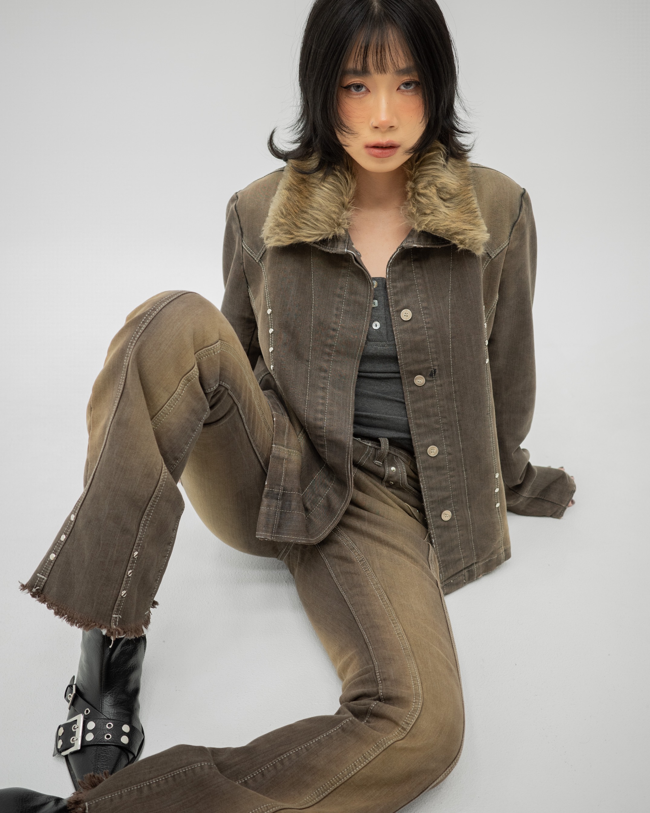 Fur Eclipse Line Up Jacket