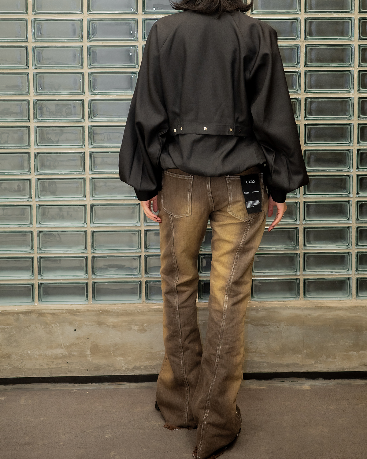Utility Jacket (adjustable waist ties)