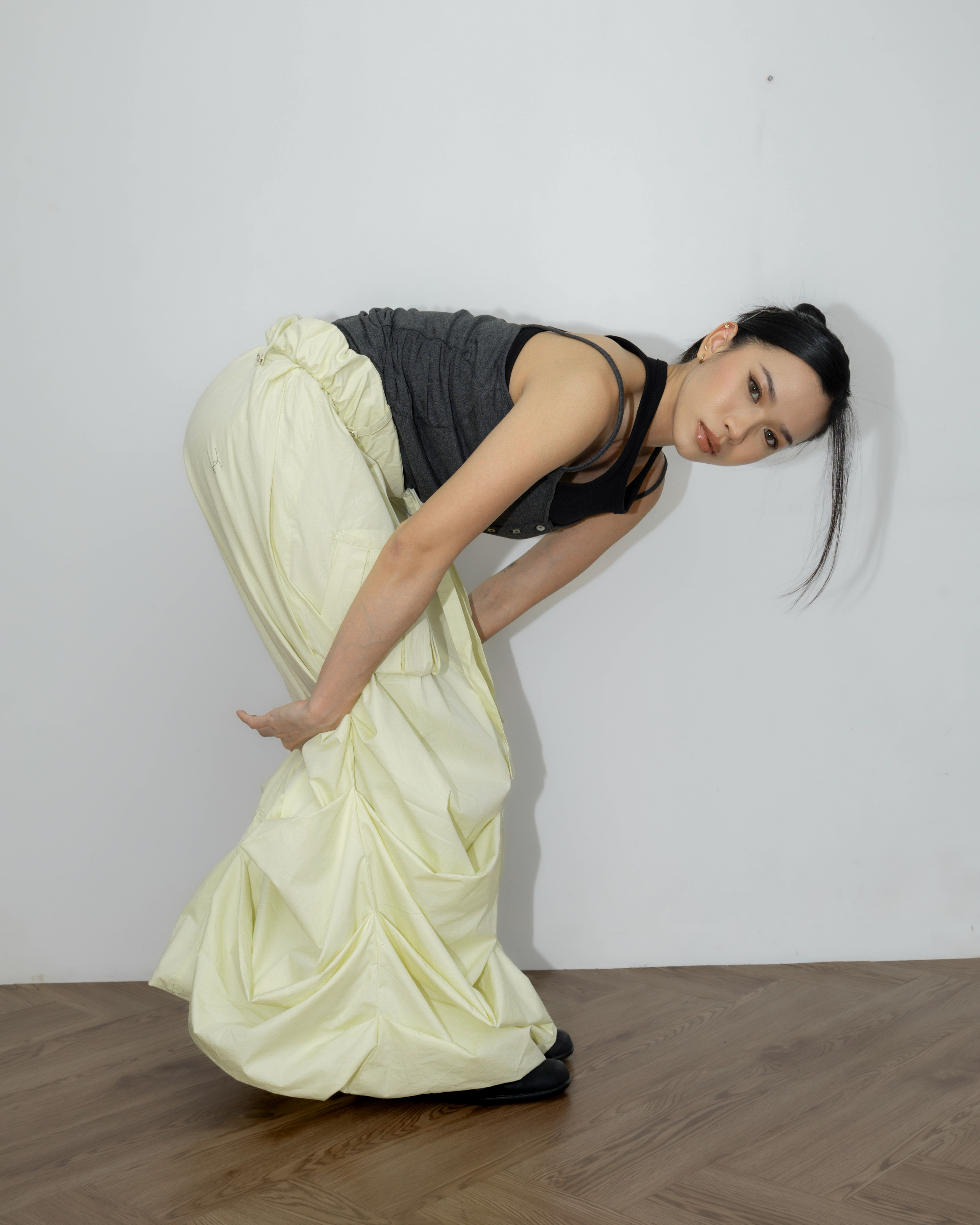Roll Up Cargo Skirt