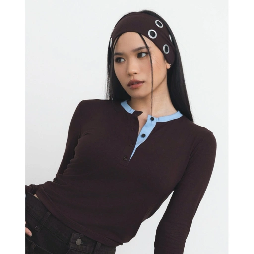 Image of CATHA - Eyelet/ Studded Headband (Bando)