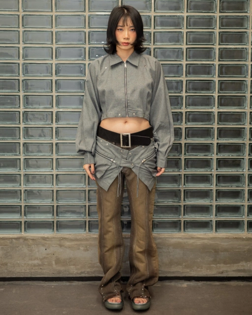Image of CATHA - Utility Jacket (adjustable waist ties)