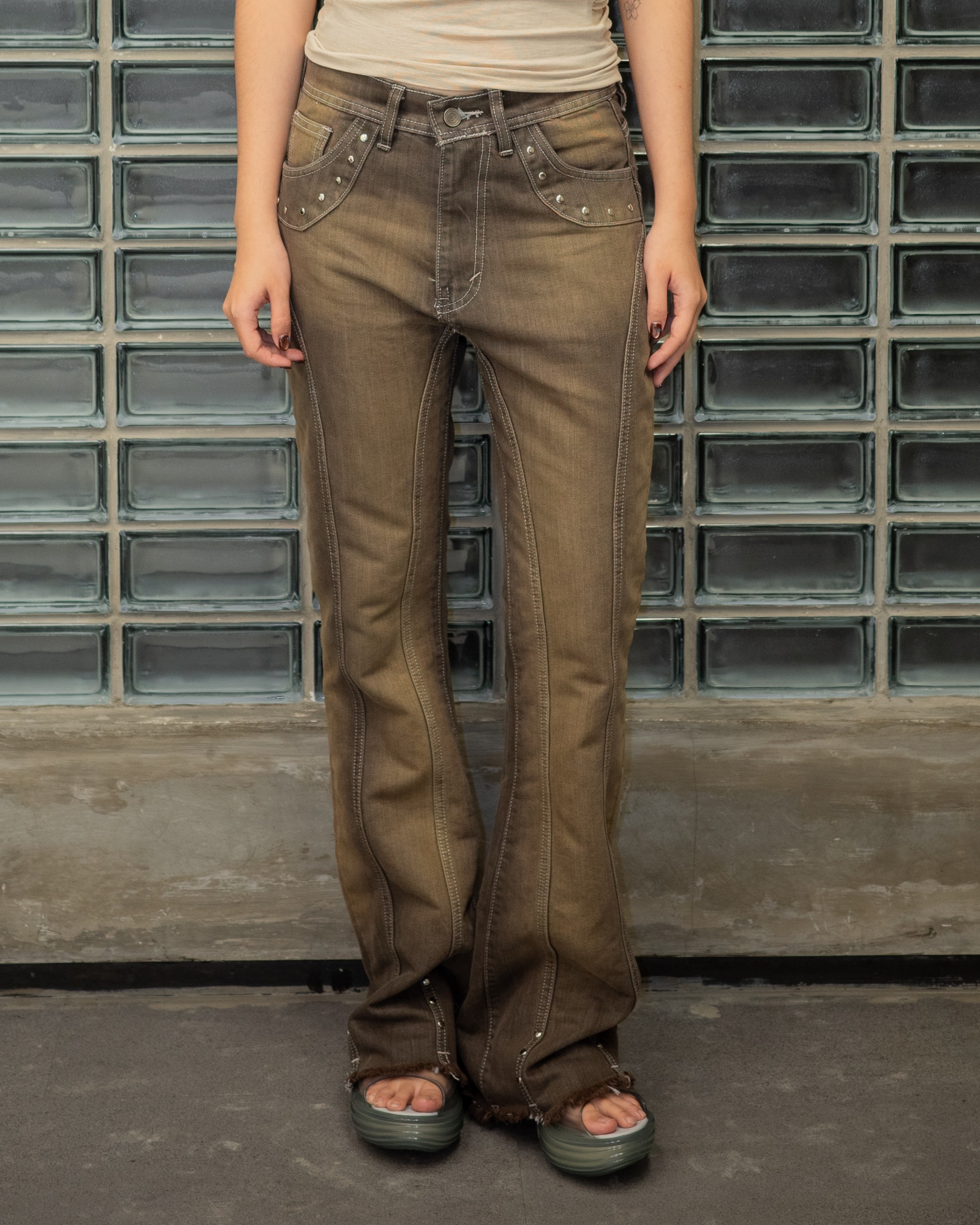 Eclipse Line Up Flare Jeans