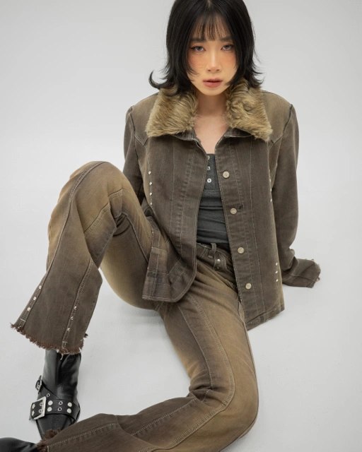 Image of CATHA - Furr Eclipse Line Up Jacket