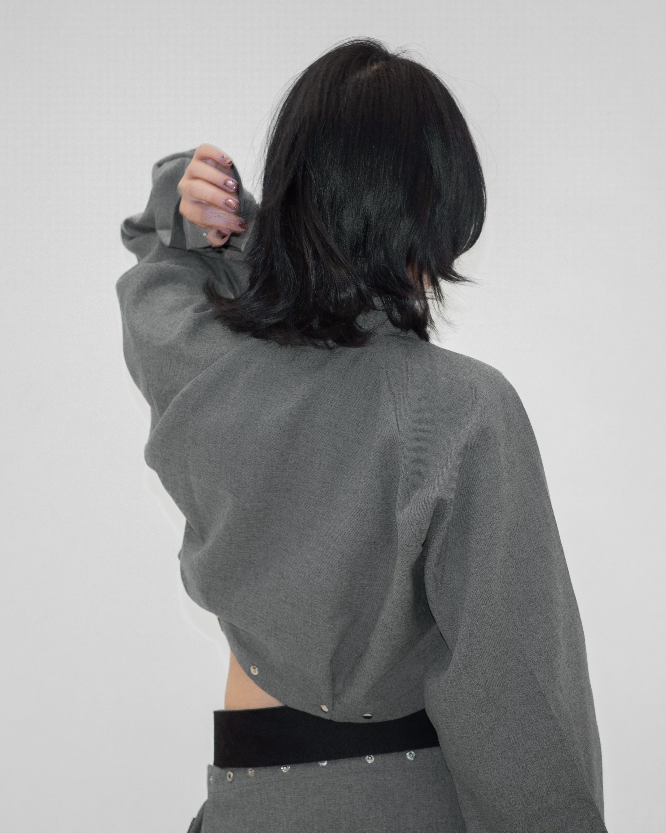Utility Jacket (adjustable waist ties)