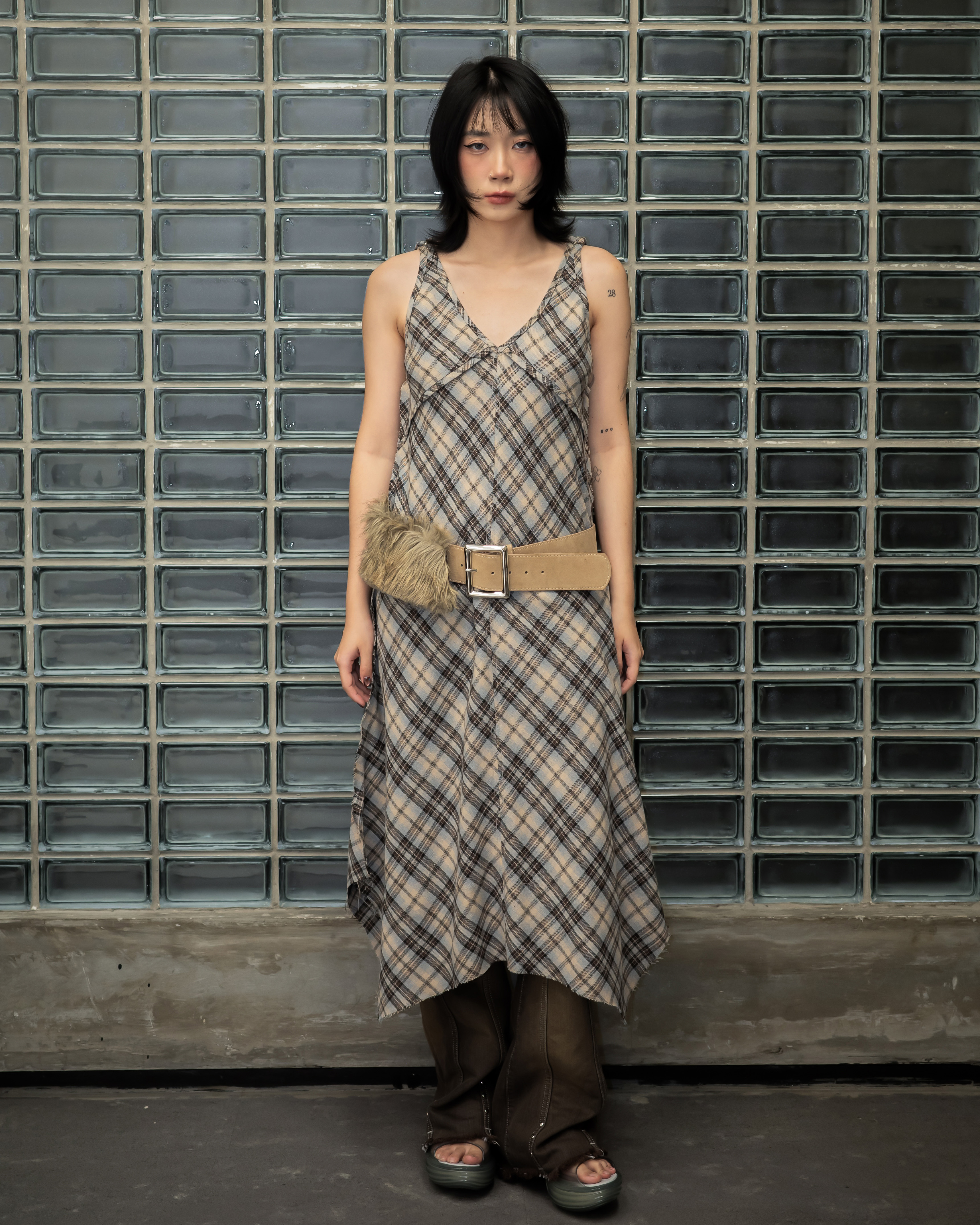 Detachable Fur Belt