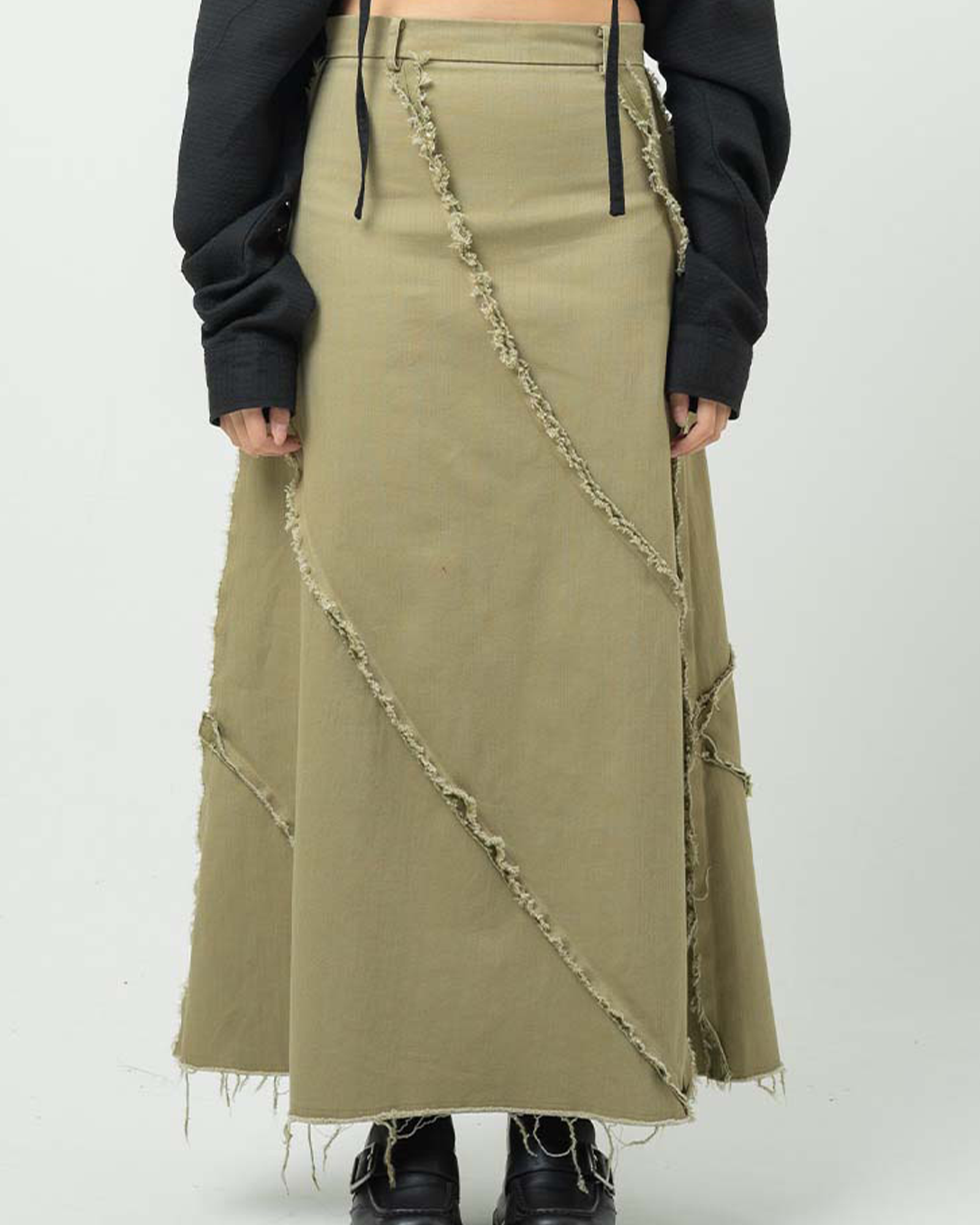 Frayed Skirt