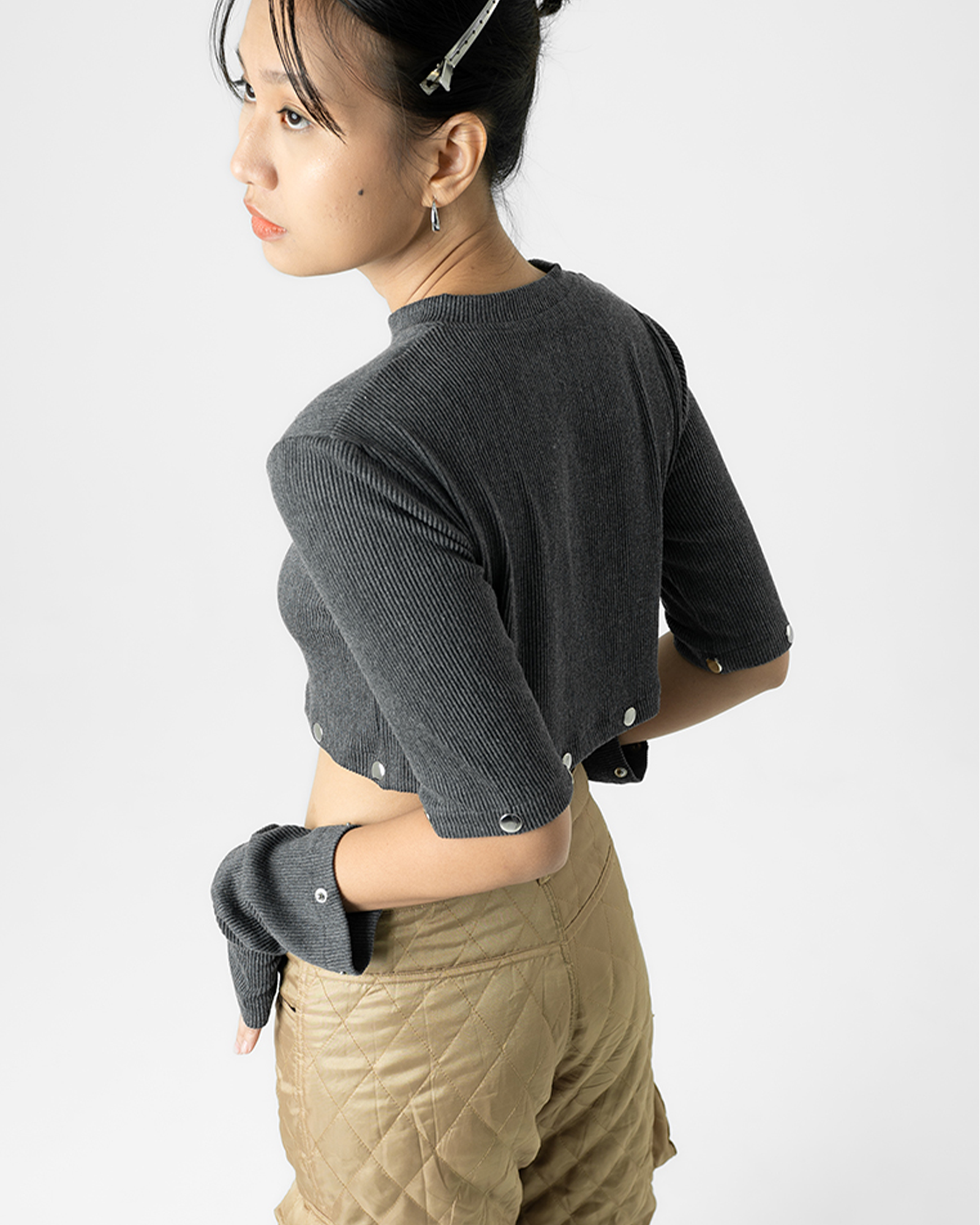 Detachable Knitted Top