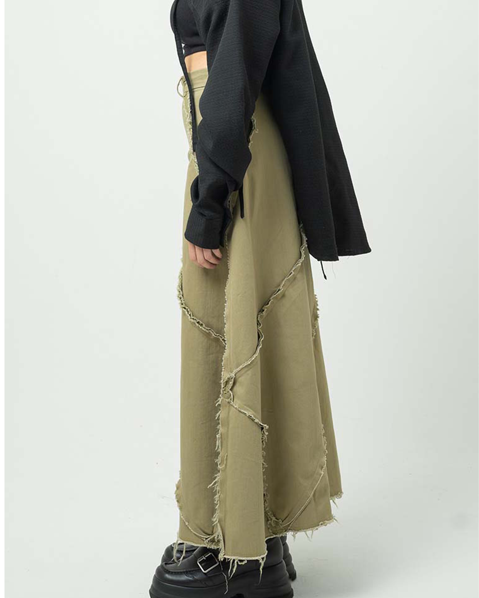 Frayed Skirt