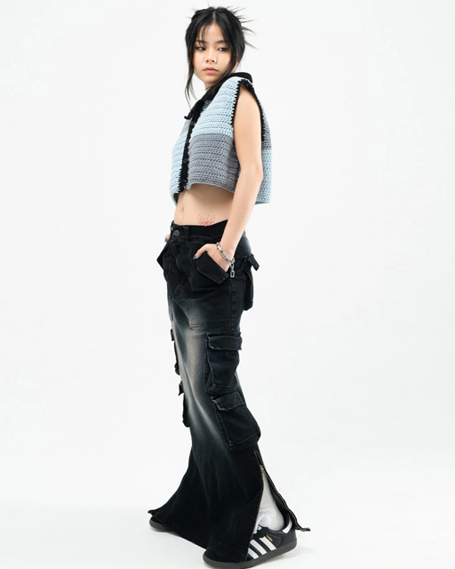 Image of CATHA - LINE UP CARGO SKIRT