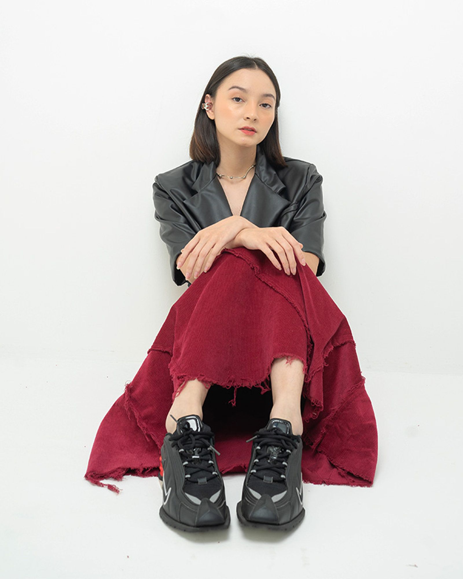 Frayed Skirt