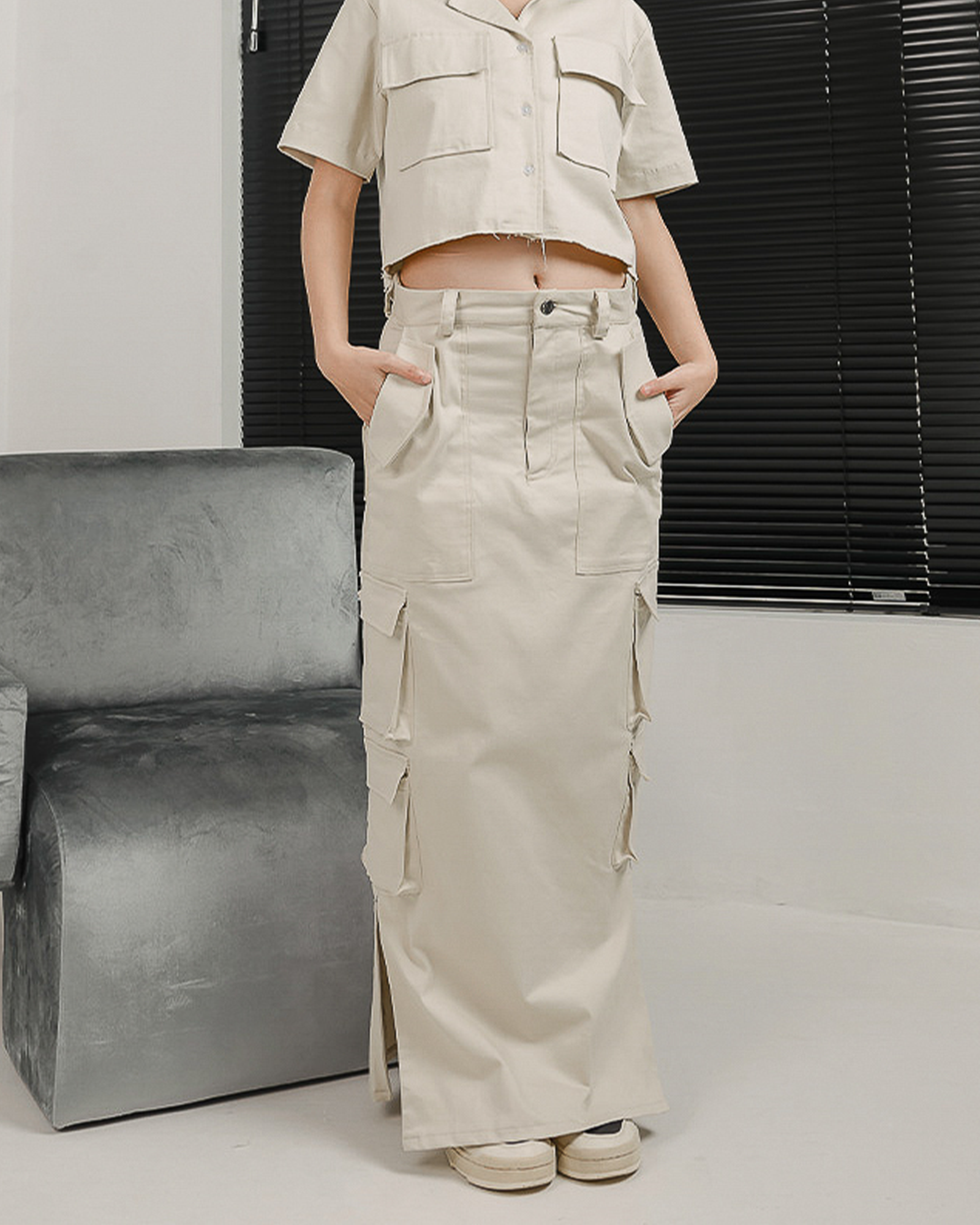 Jane Cargo Skirt