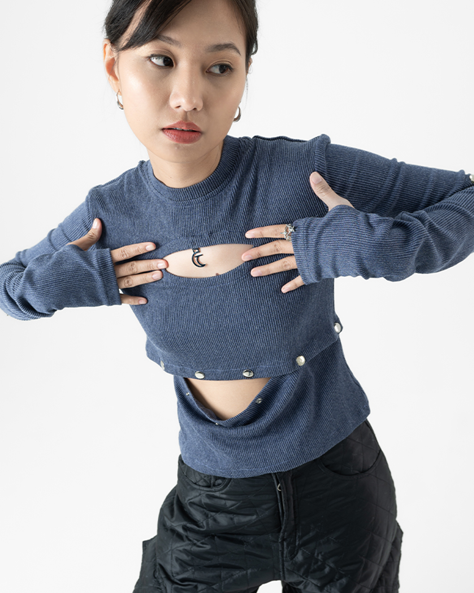 Detachable Knitted Top