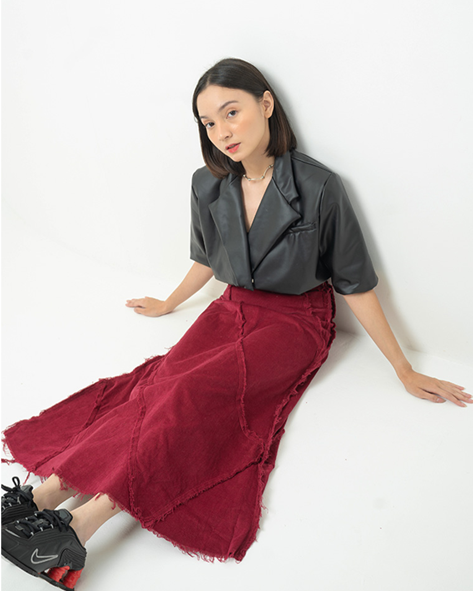 Frayed Skirt