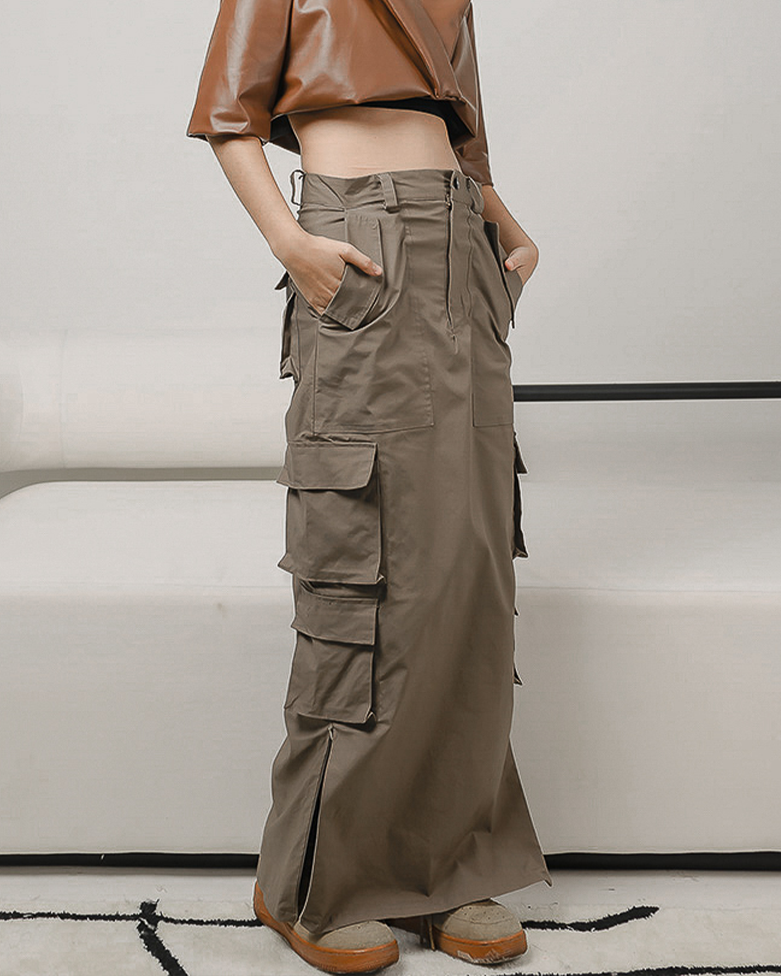 Jane Cargo Skirt