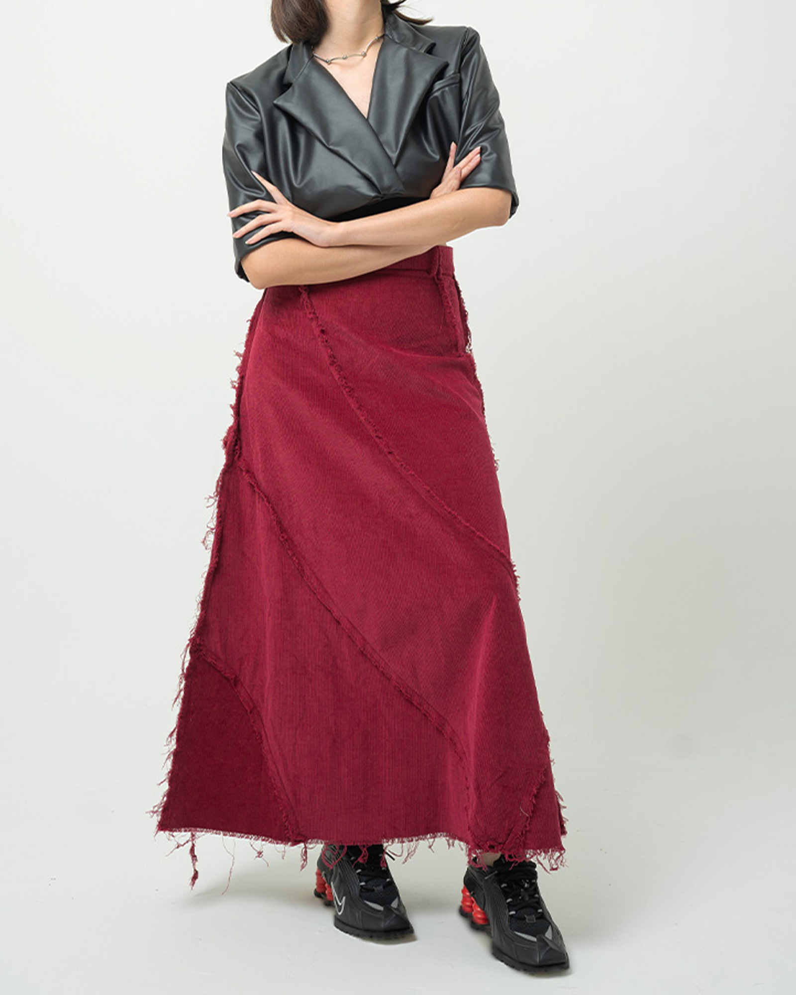 Frayed Skirt