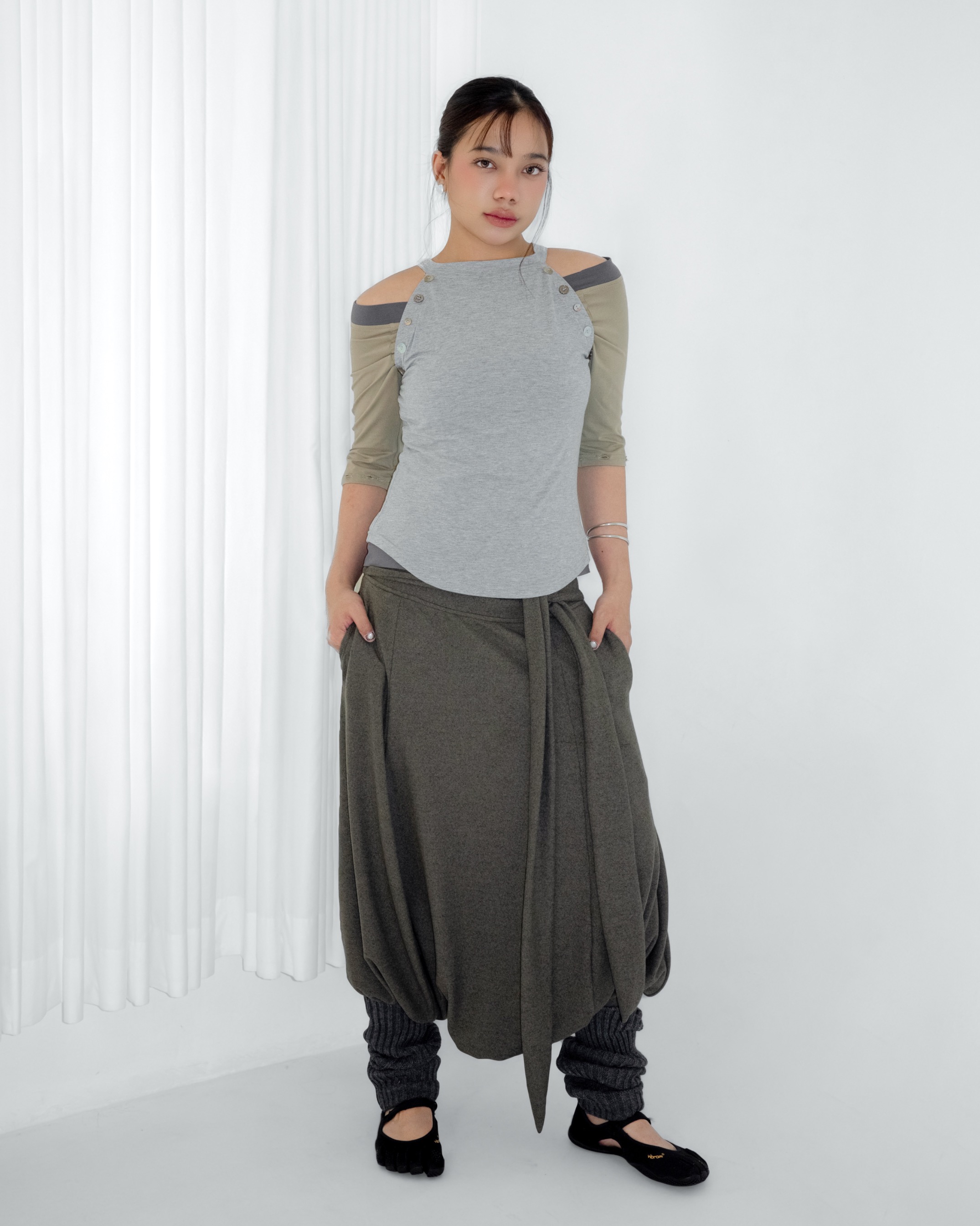 Drapped Volume Pants