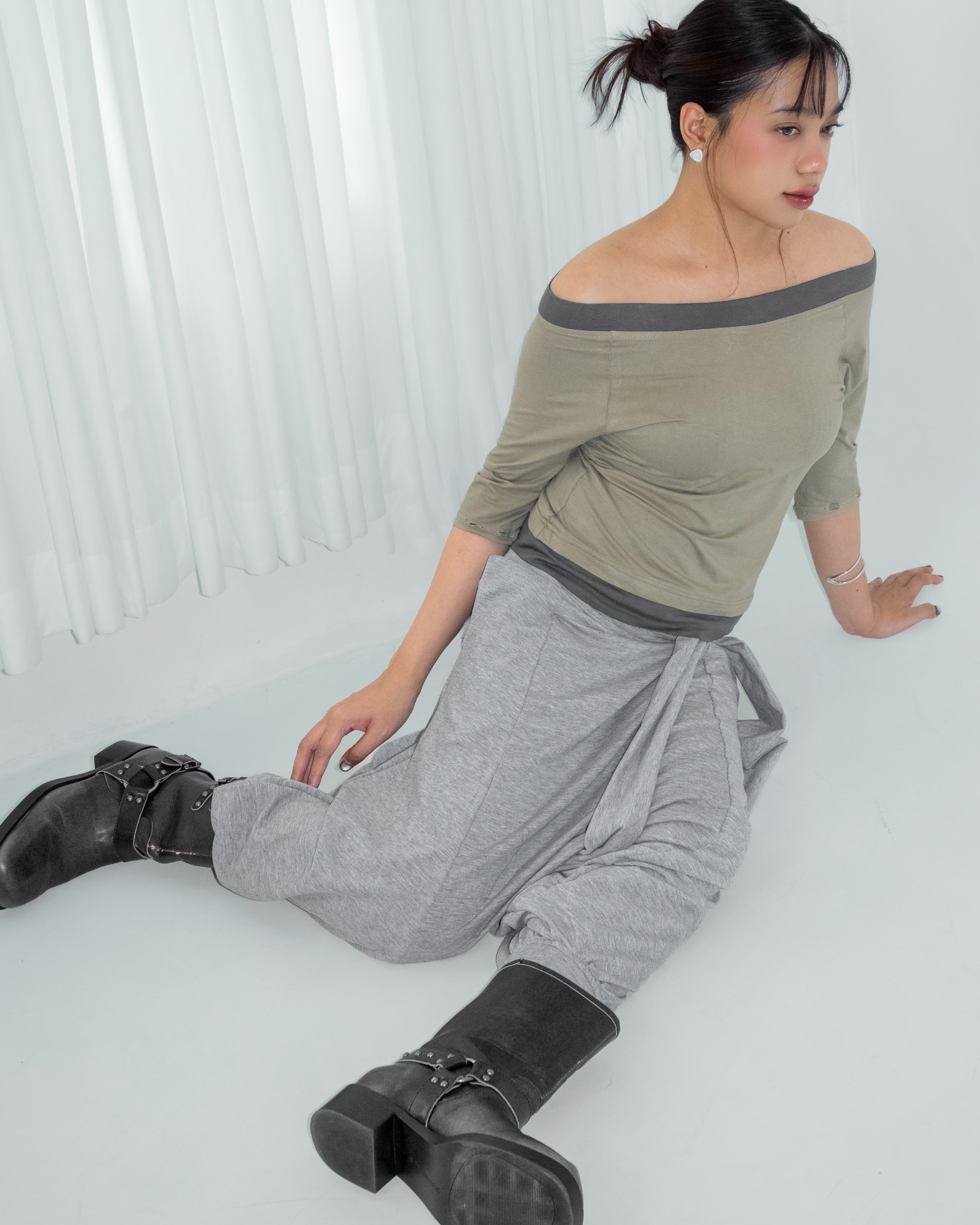 Drapped Volume Pants