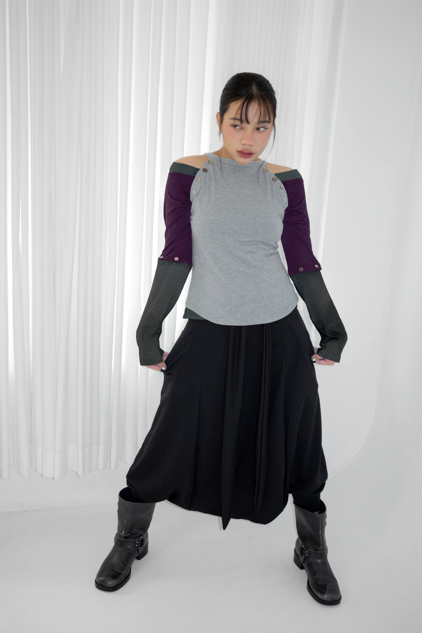 Drapped Volume Pants