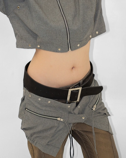 Image of CATHA - Detachable Fur Belt