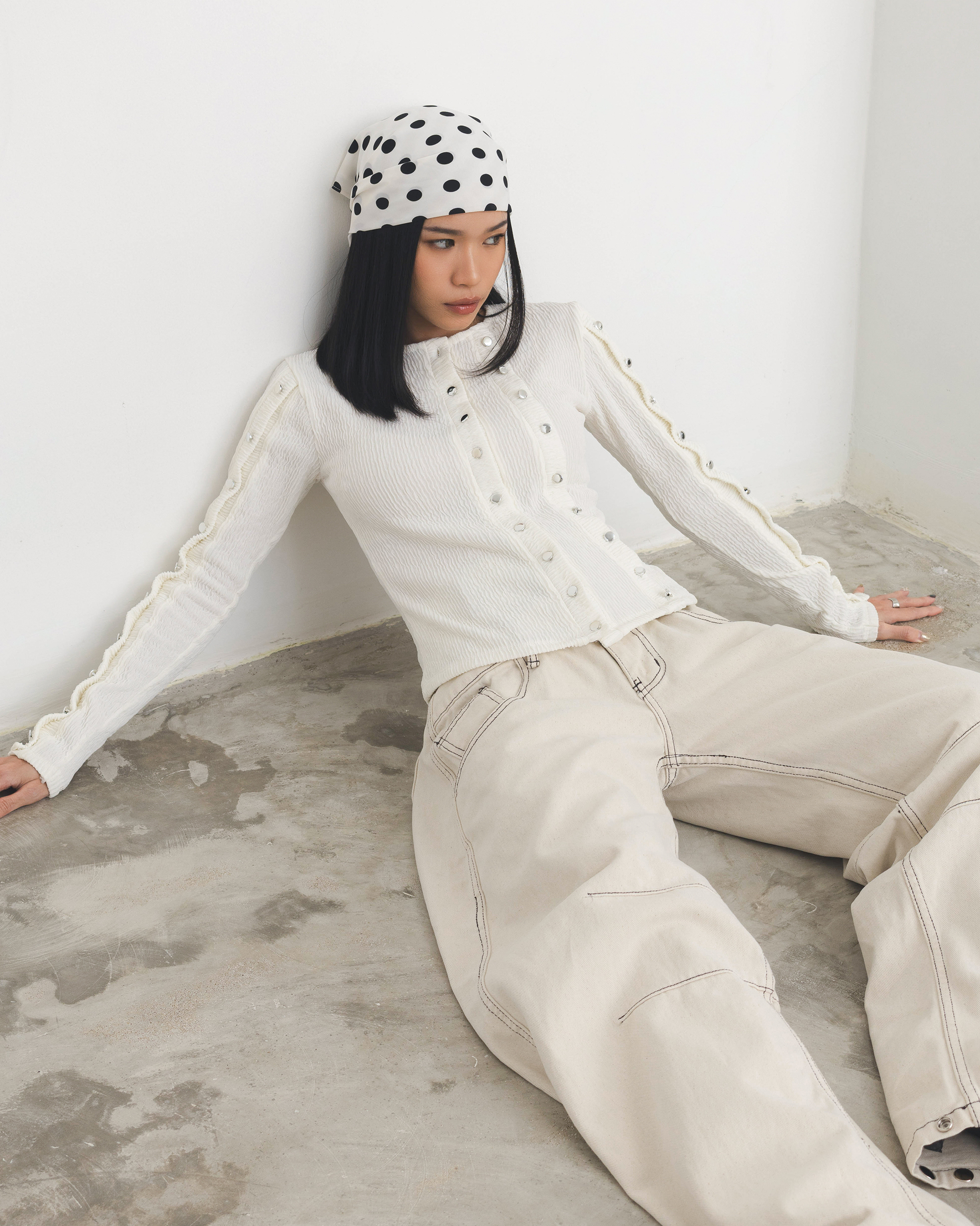Compact Knit Longsleeve Top