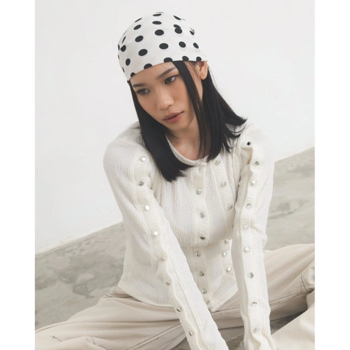 Image of CATHA - Compact Knit Longsleeve Top